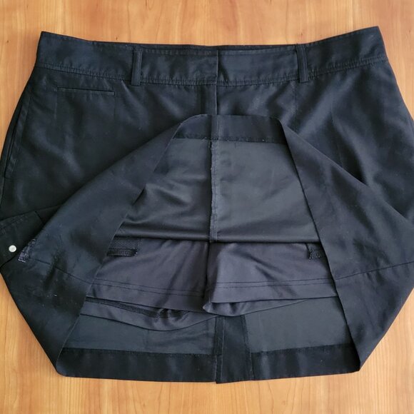 Izod Black Golf Athletic Skort - 14 - Picture 7 of 8